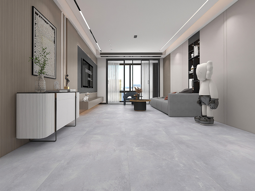 卡诺尔750x1500mm现代素色砖|科尔卡中灰，自然流露的...